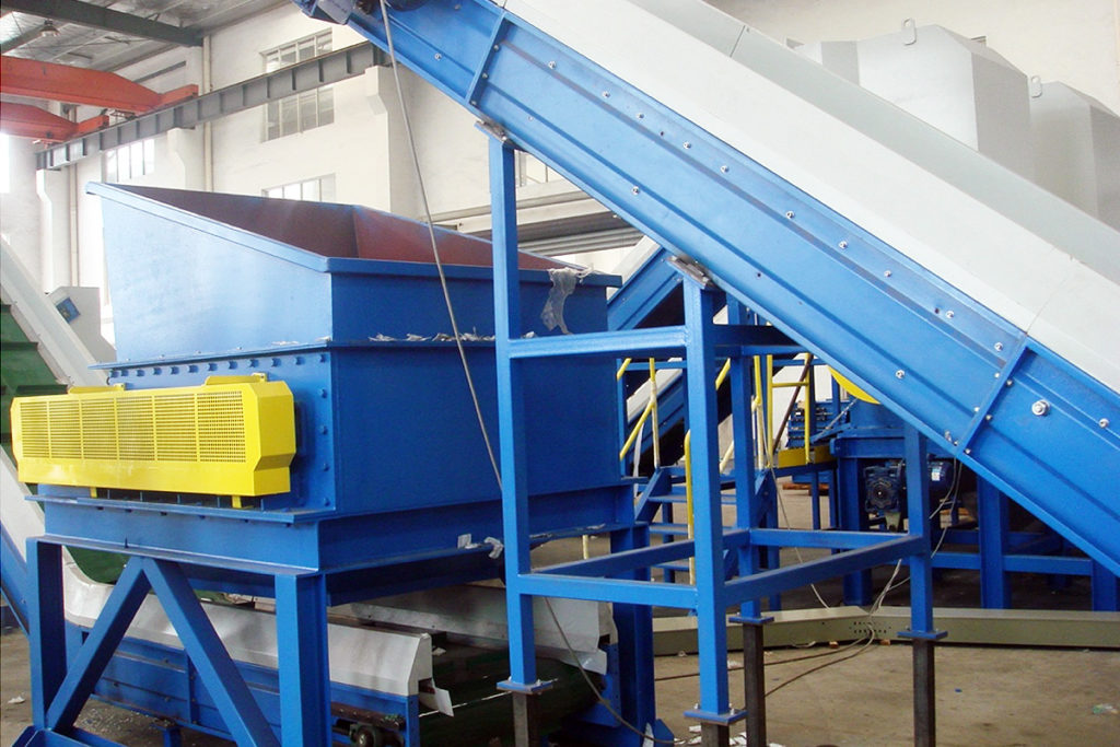 debaler machine for plastic recycling