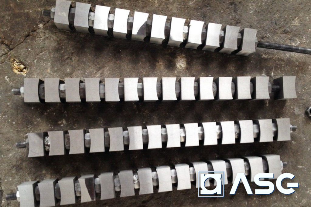 replacement blades for single-shaft shredder machines