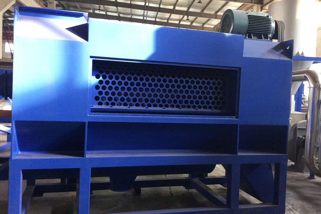 wet debaler side view